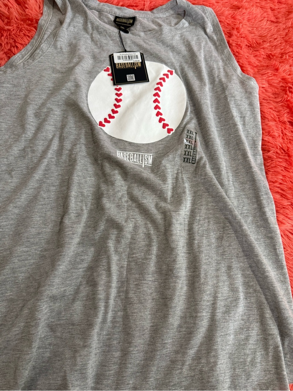 Woman’s baseballism sleeveless